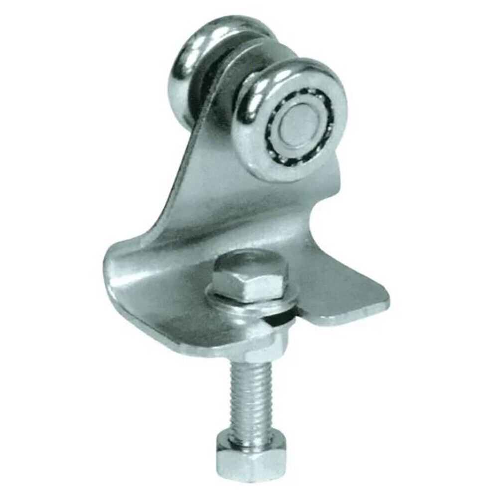 Ibfm art. 338/2 carrello in acciaio zincato con staffa e 2 ruote da 24m per mono
