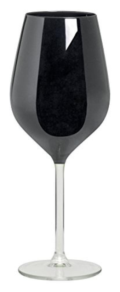 (TG. 1 Unit  (Confezione da 1)) Excelsa Scratch Calice Color Wine cl 50, Nero, 6