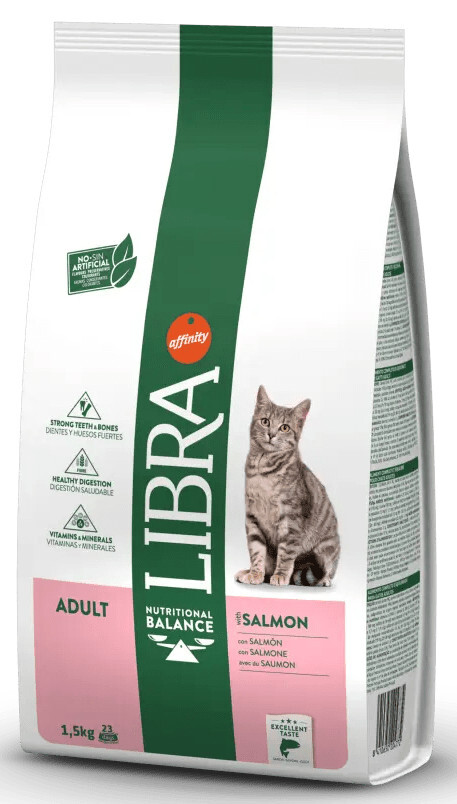 Libra per Gatti Adulti al Salmone da 1,5 Kg 