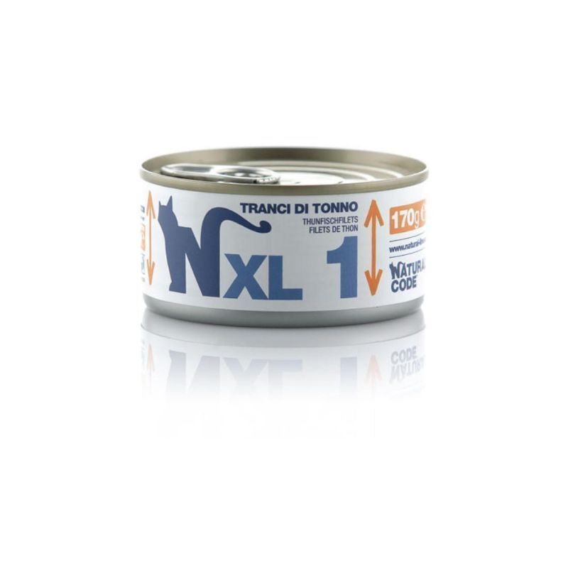 Natural code XL1 tranci di tonno 170gr
