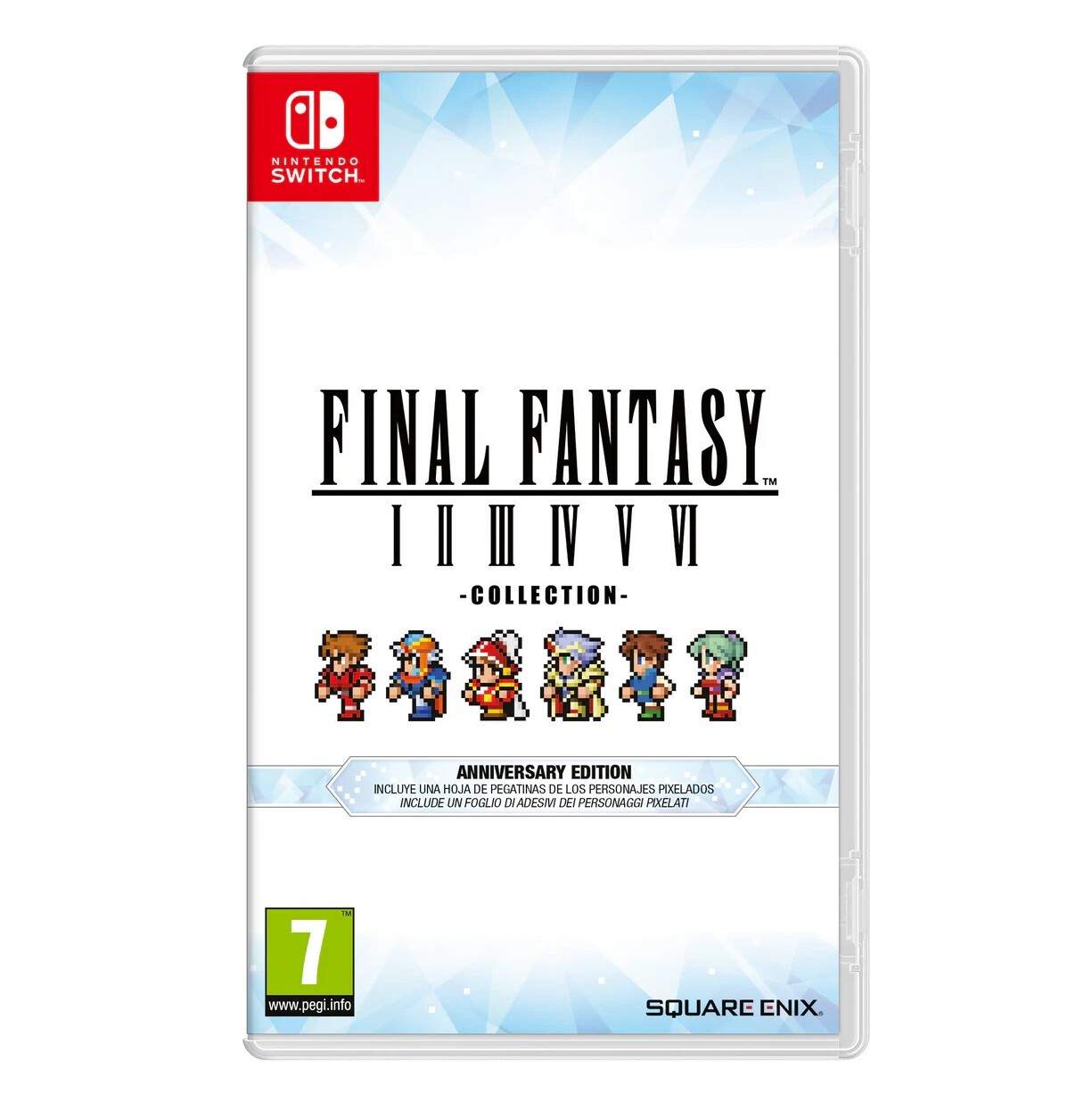 FINAL FANTASY I - VI COLLECTION ANNIVERSARY EDITION NINTENDO SWITCH EU ITA NUOVO