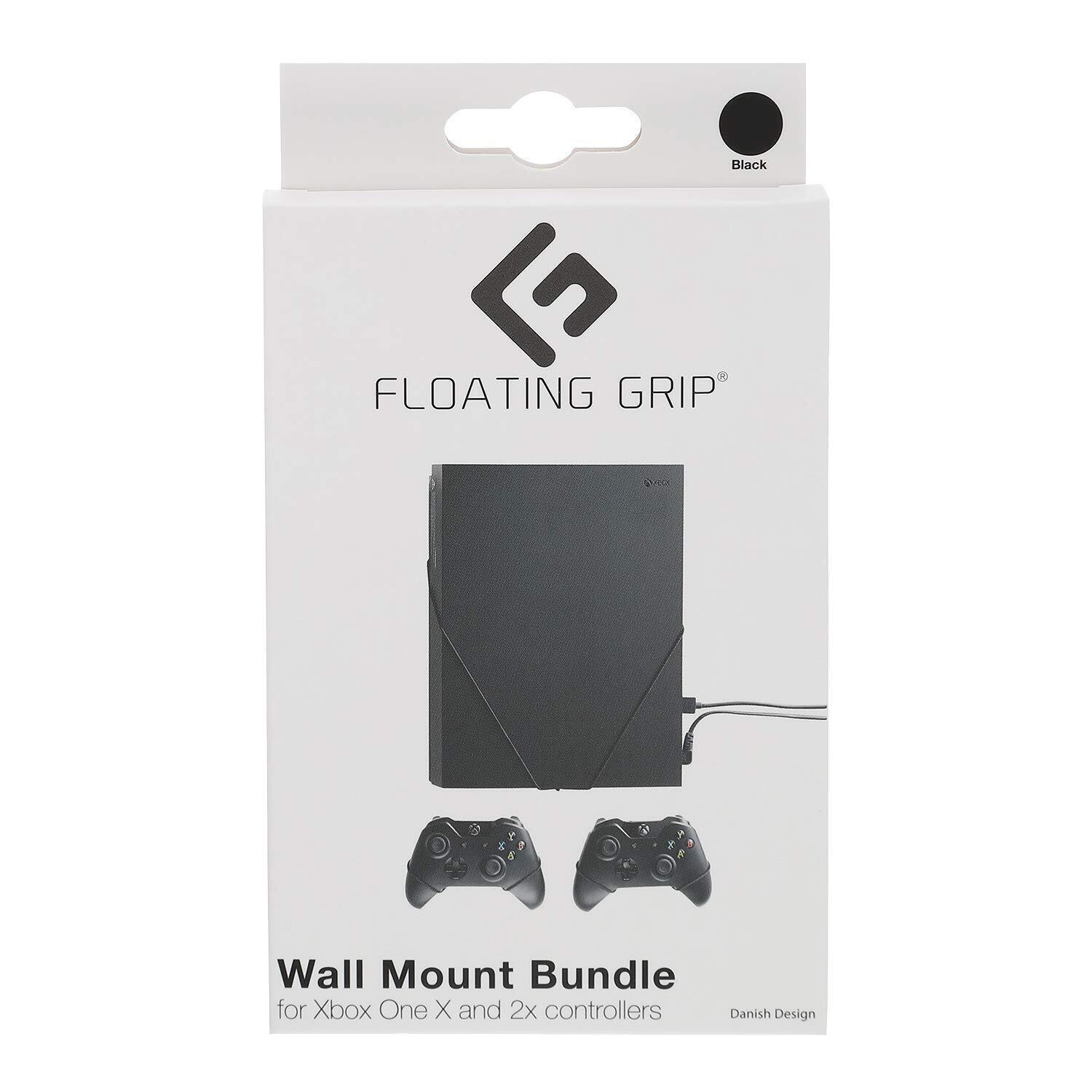 Xbox One Floating Grips Xbox One X And Controller Wall Mounts - Bundl Game NUOVO