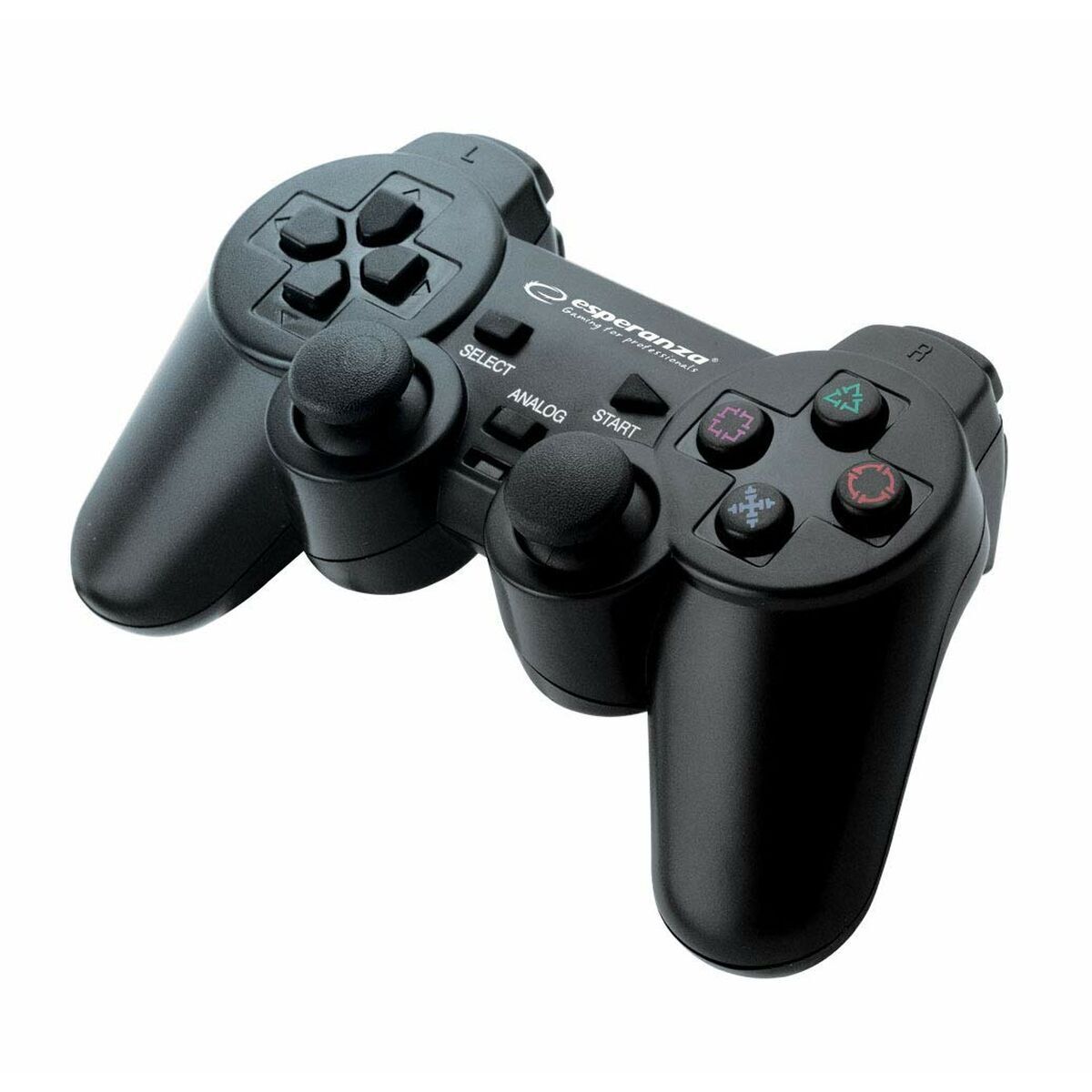 Telecomando Gaming Senza Fili Esperanza Corsair GX500 Nero PC PlayStation 3 P
