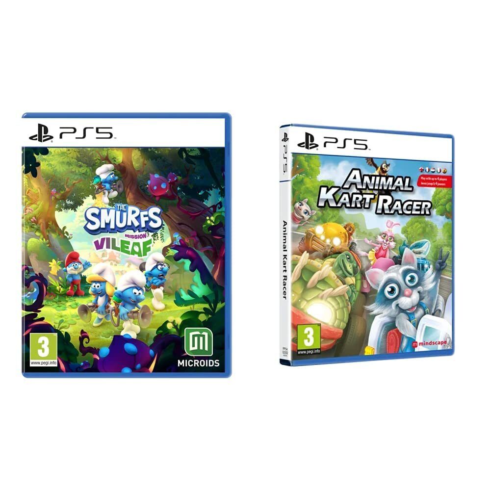 PS5 The Smurfs: Mission Vileaf /PS5 Game NUOVO