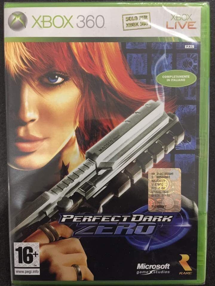Microsoft Xbox360 Xbox 360 Perfect Dark Zero NUOVO FACTORY SEALED >ITA<