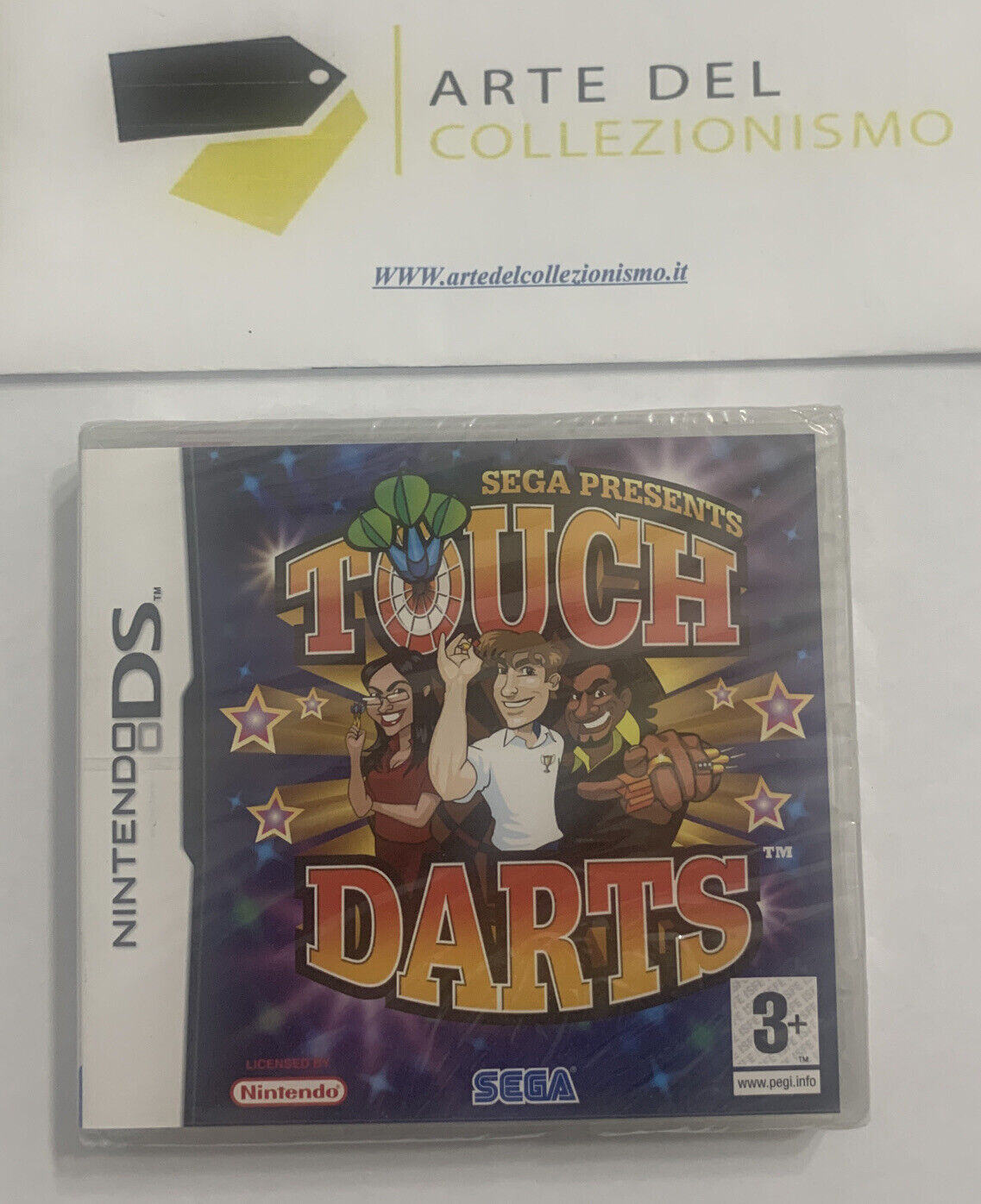 SEGA PRESENTS TOUCH DARTS NINTENDO DS DSi 2DS 3DS PAL ITALIANO NUOVO SIGILLATO