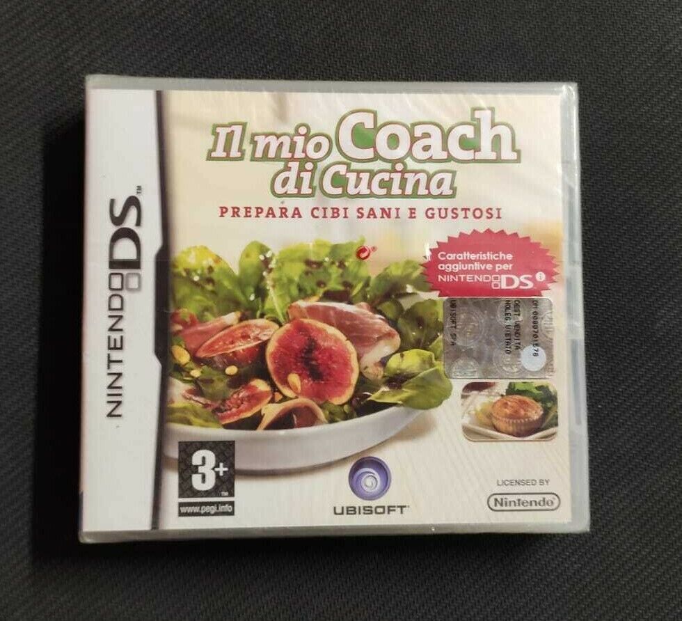 IL MIO COACH DI CUCINA PREPARA CIBI SANI E GUSTOSI NINTENDO DS NUOVO UBISOFT