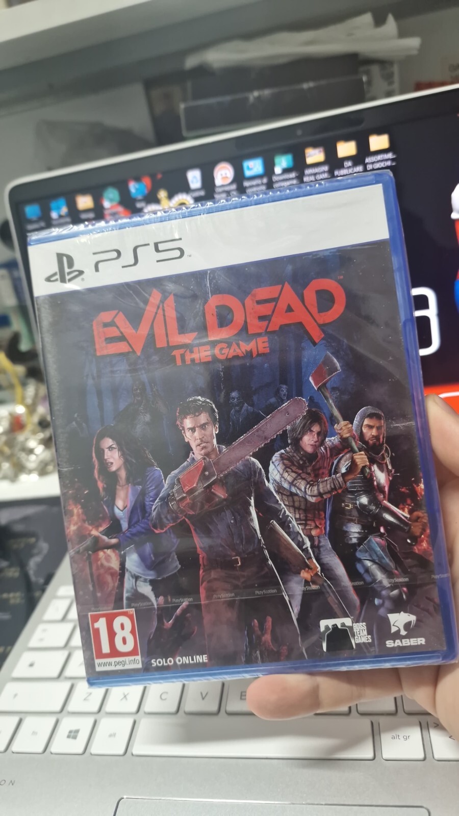 EVIL DEAD THE GAME PS5 NUOVO SIGILLATO