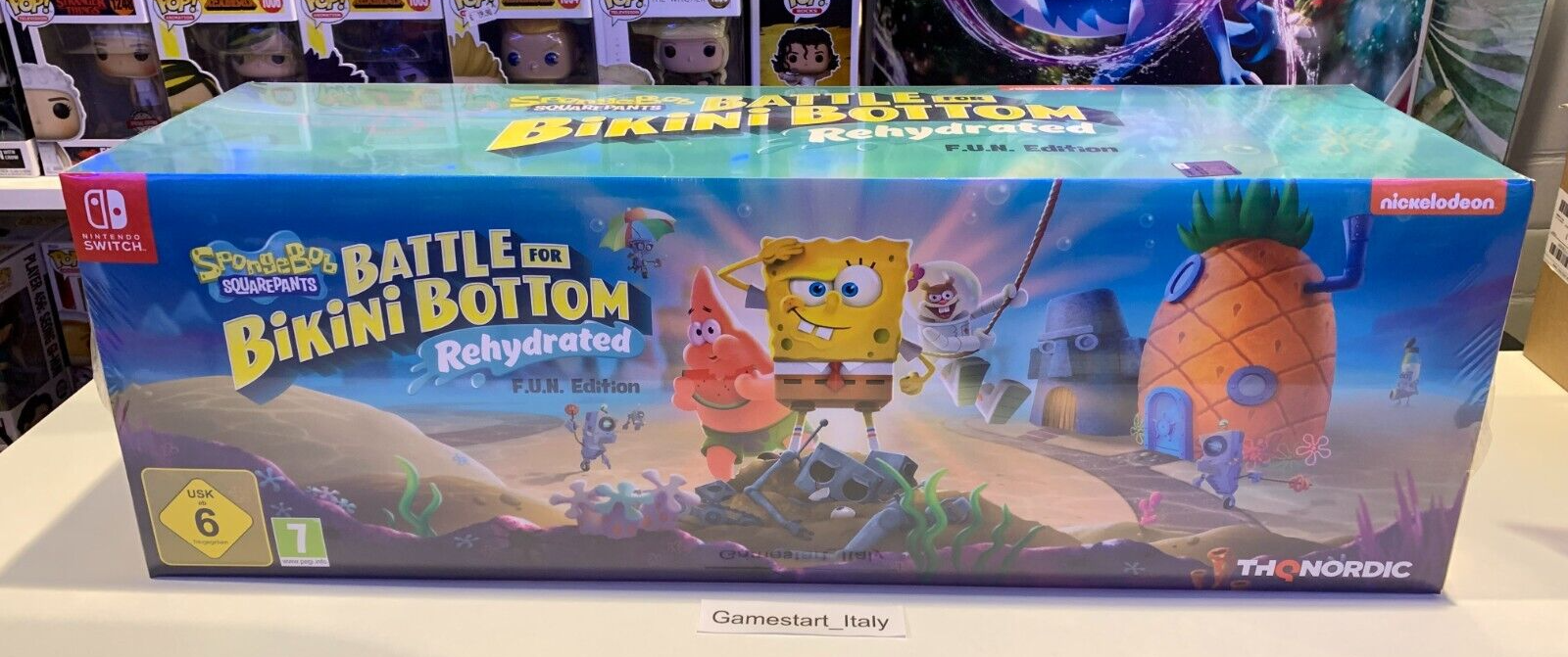 SPONGEBOB SQUAREPANTS: BATTLE FOR BIKINI BOTTOM - REHYDRATED F.U.N. SWITCH NEW