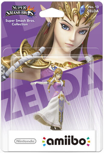 NINTENDO AMIIBO Zelda Super Smash Bros. Series Figure Personaggio NINTENDO