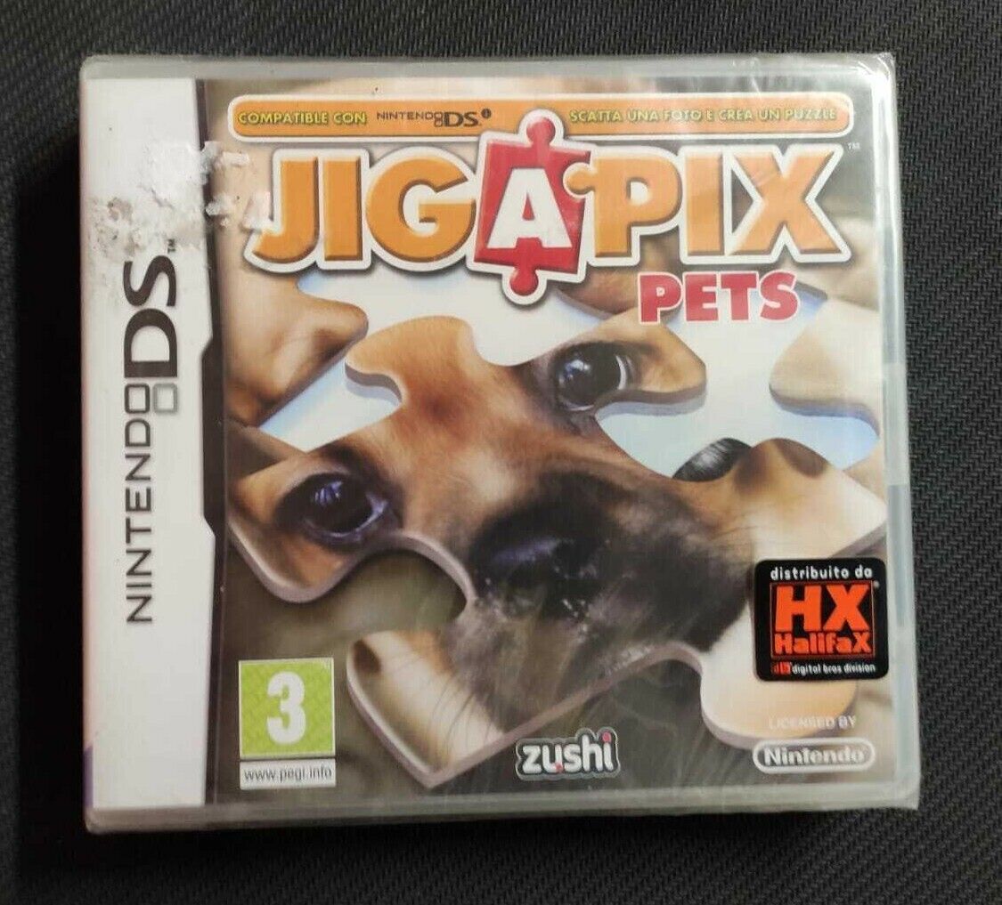 JIGAPIX PETS NINTENDO DS NUOVO ZUSHI HALIFAX