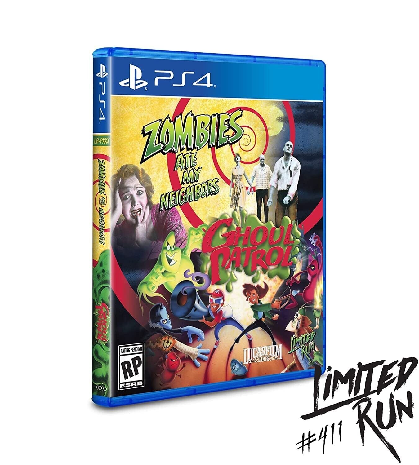 Zombie ATE My Neighbors + Ghoul Controllo Limitata Run & L #414 sony PLAYSTATION