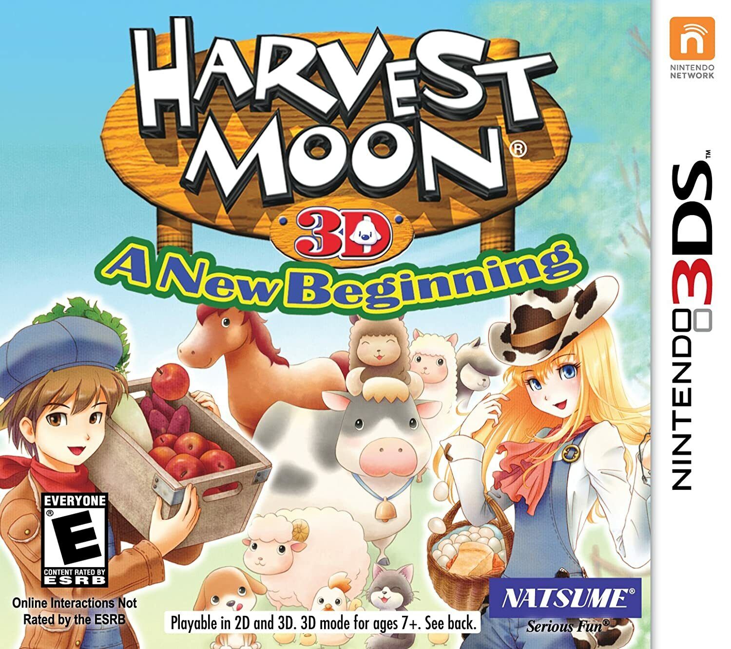 Harvest Moon 3D A. Nuovo Beginning - Nintendo 3DS, Nuovo