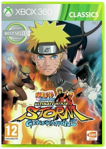NARUTO SHIPPUDEN: ULTIMATE NINJA STORM GENERATIONS XBOX 360 VIDEOGIOCO NUOVO