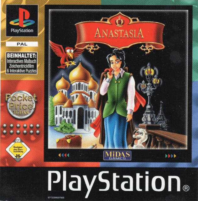 ANASTASIA Playstation PS1 PSX PSONE Edizione italiana NEW&SEALED