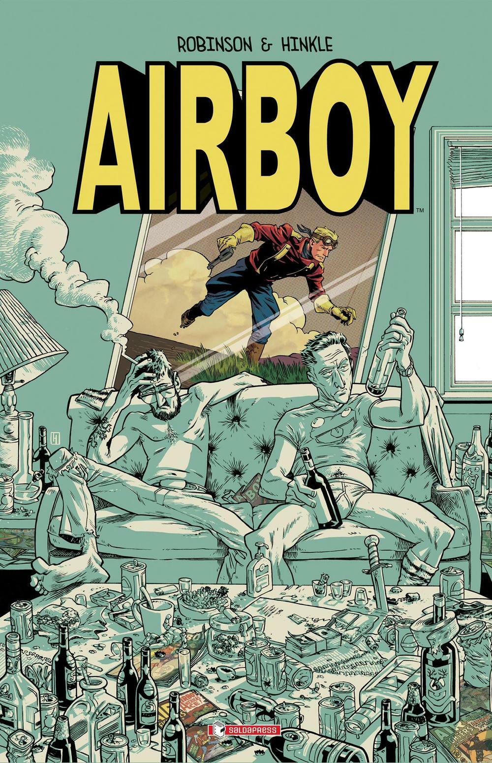 Airboy - Robinson / Hinkle - Saldapress - ITALIANO NUOVO #MYCOMICS