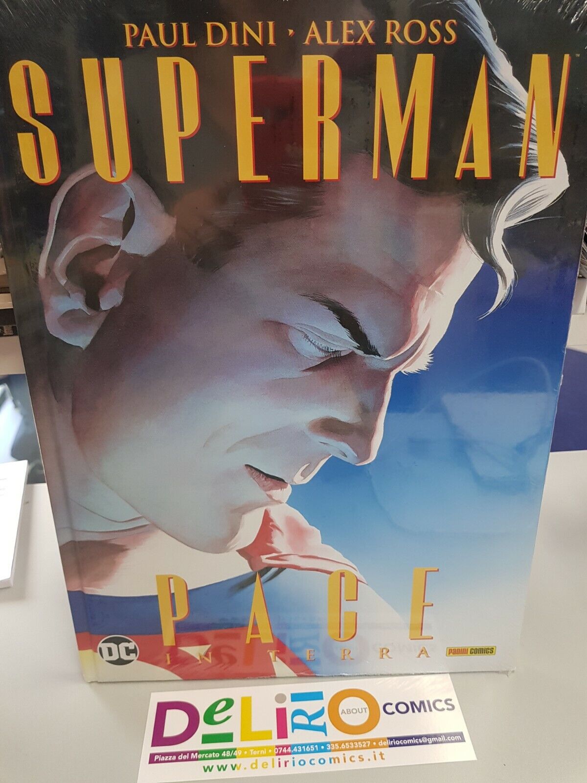 SUPERMAN PACE IN TERRA Ed. PANINI COMICS SCONTO 5%