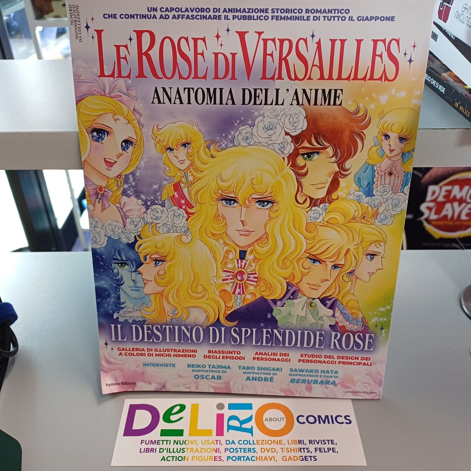 LE ROSE DI VERSAILLES ANATOMIA DELL'ANIME Ed. YAMATO  SCONTO 5%