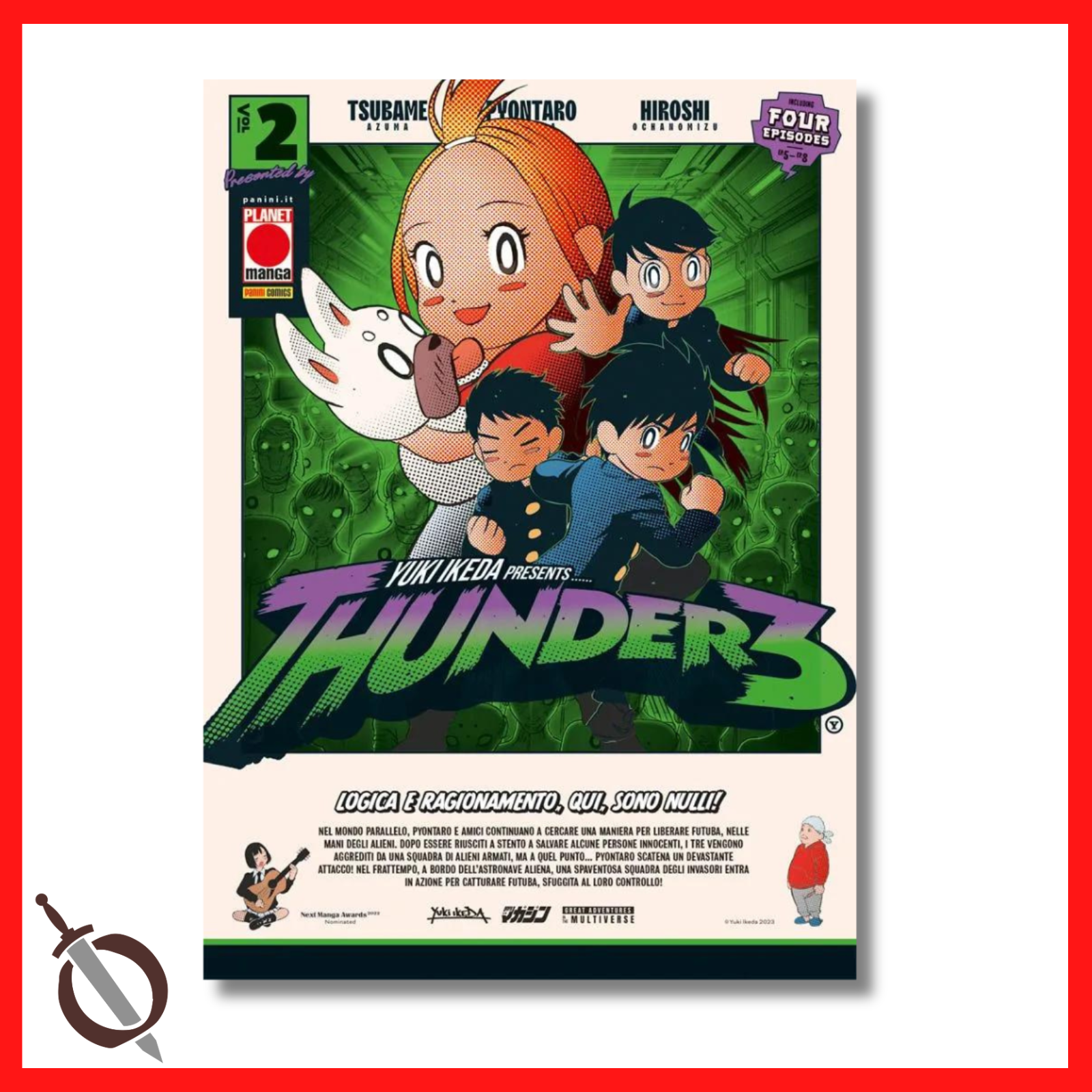 THUNDER3 2 panini comics planet manga Yuki Ikeda
