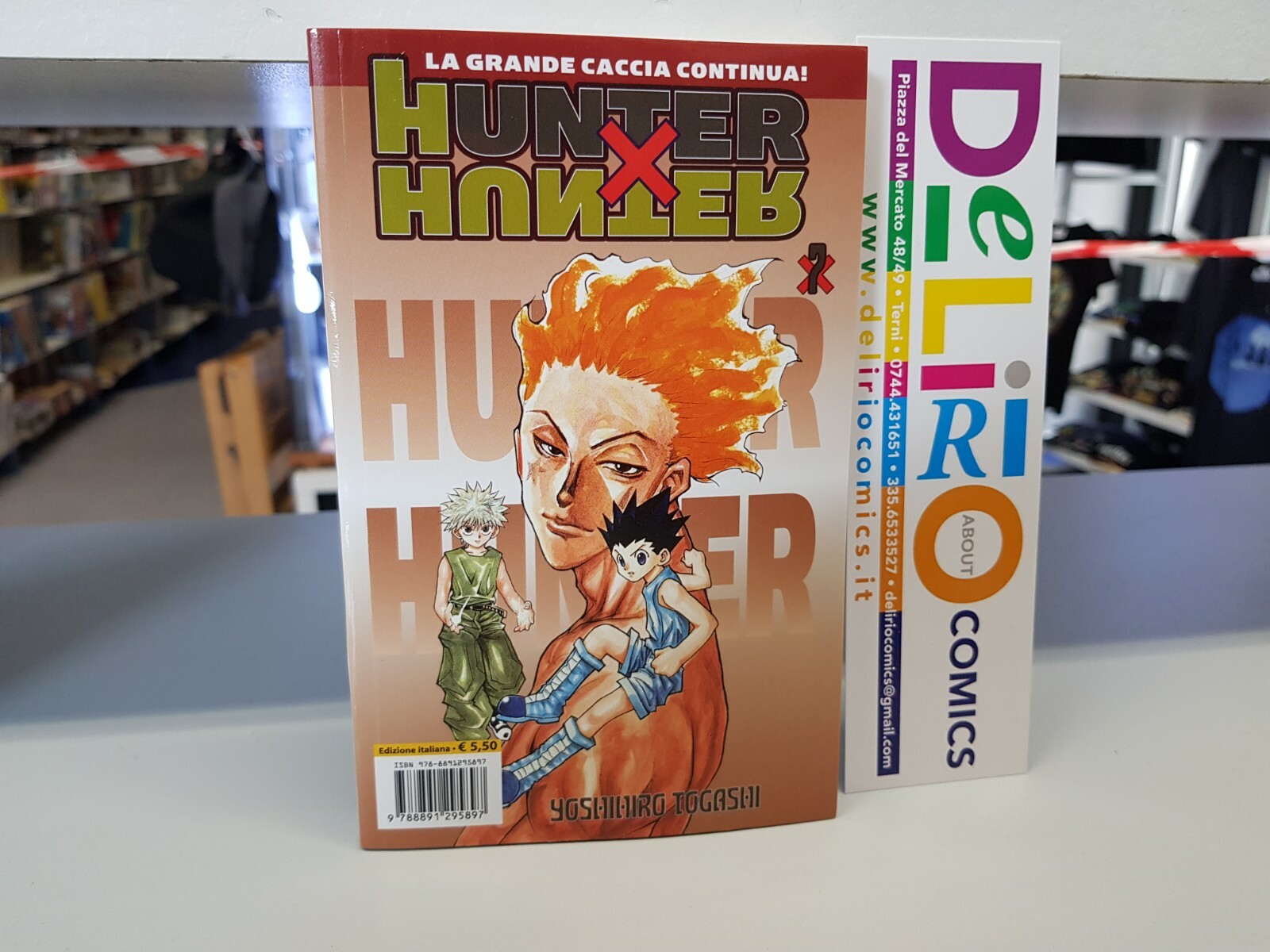 HUNTER X HUNTER N.7 (QUARTA RISTAMPA) Ed. PLANET MANGA SCONTO 5%