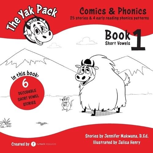 Jennifer Makwana The Yak Pack (Tascabile) Yak Pack: Comics & Phonics