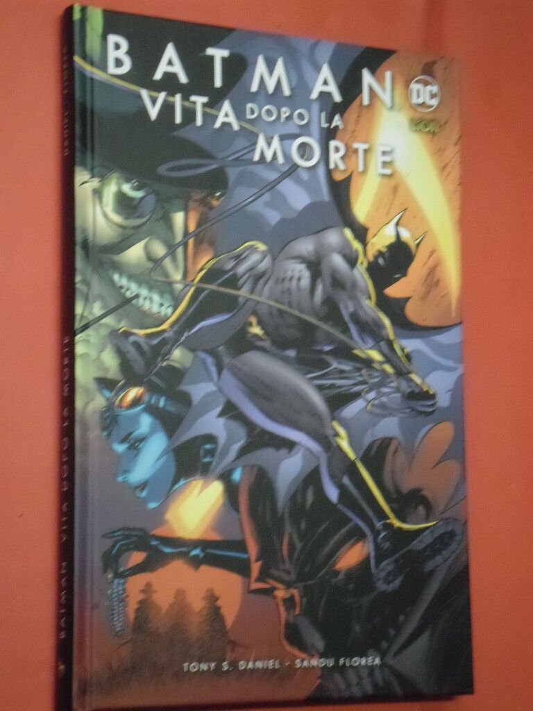 BATMAN- vita dopo la morte- DI:SANDU FLOREA- cartonato- DC LION- nuovo