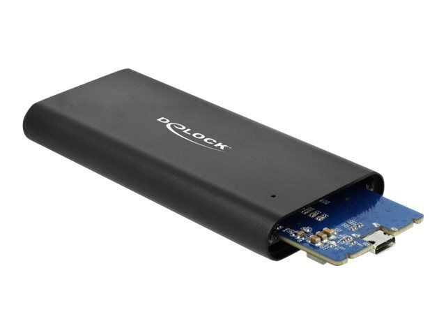 Delock Storage enclosure M.2 M.2 NVMe Card USB 3.1 (Gen 2) black M.2 42614