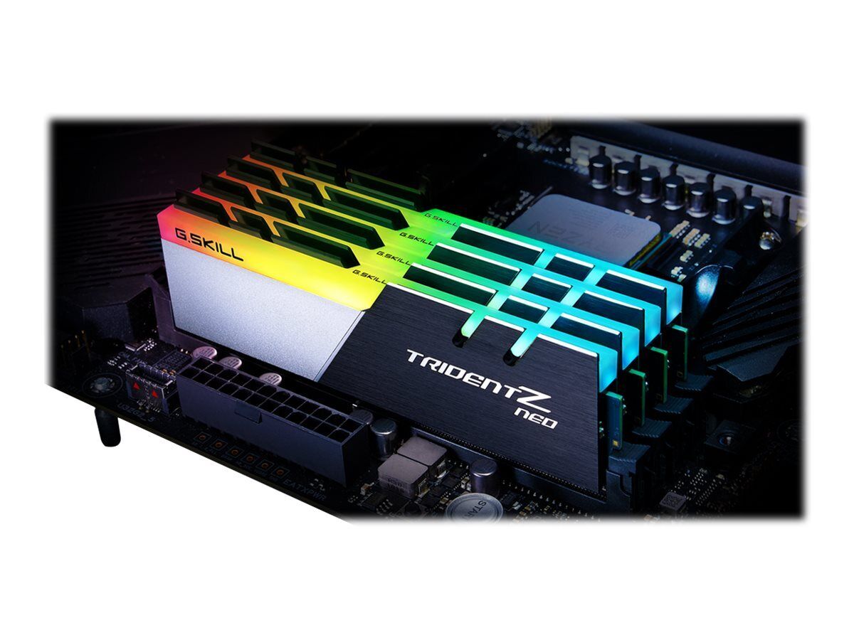 G.Skill TridentZ Neo Series DDR4 kit 32 GB: 4 x 8 GB DIMM F4-3600C18Q-32GTZN
