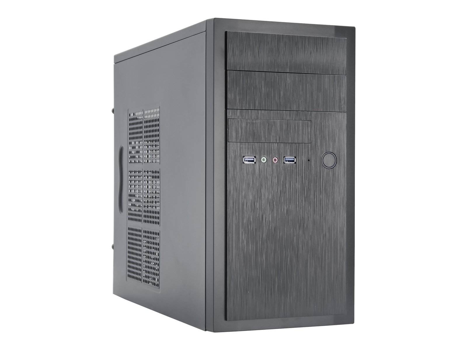 Chieftec Elox Series HT-01B Tower micro ATX no power supply black HT-01B-OP