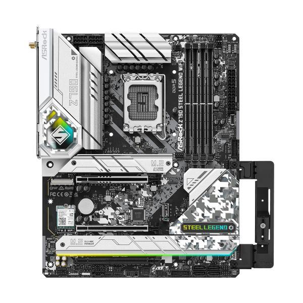 90-MXBKD0-A0UAYZ  Asrock Z790 Steel Legend WiFi Intel Z790 LGA 1700 ATX  4710483