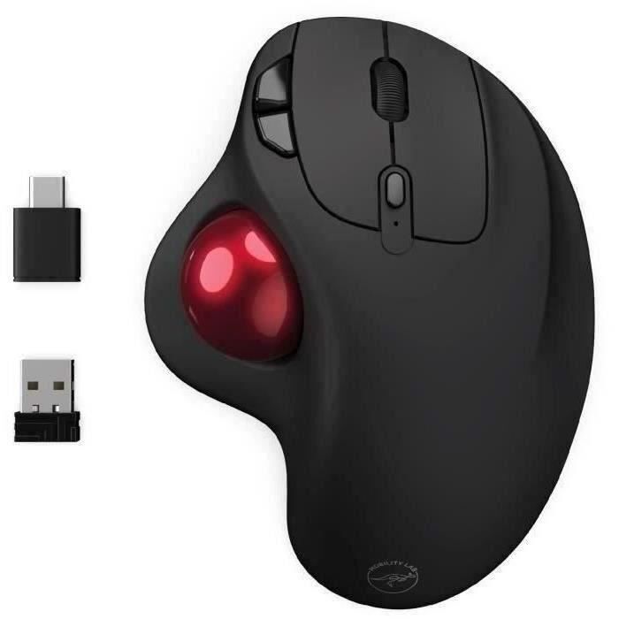 Mobility Lab Mouse Senza Fili - Mobility Lab - Trackball - Nero T_0294_MOB370052