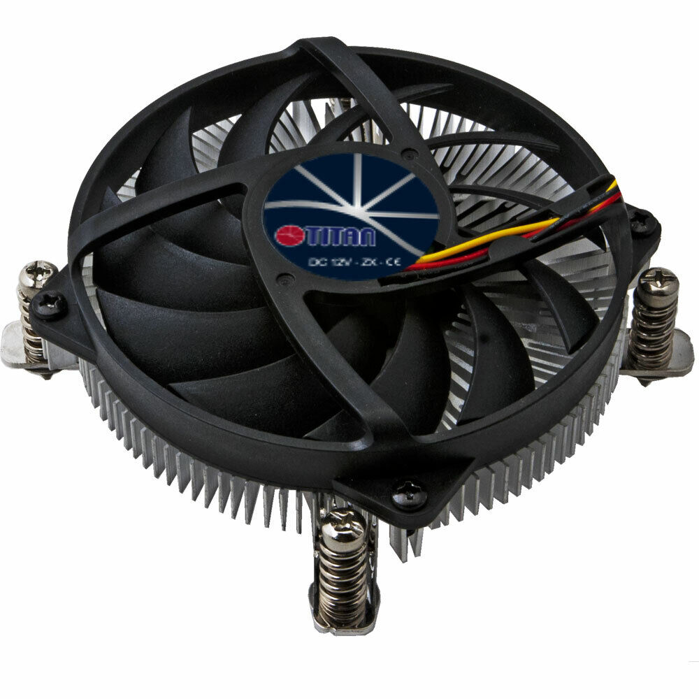 INL Dissipatore CPU Cooler per Intel LGA 1150/1151/1155/1156, PWM, Titan DC-155