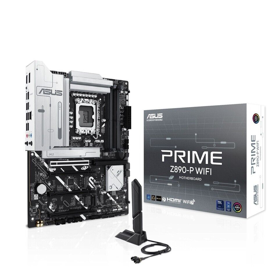 Asus Prime Z890-P WIFI Intel Z890 4*DDR5 4*M.2 4*SataIII sk1851 HDMI/DisplayPort