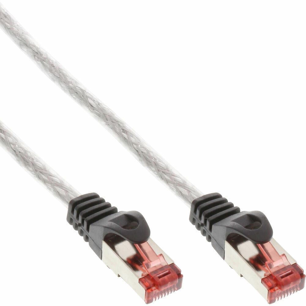 INL InLine® Cavo Rete Lan, S/FTP (PiMf), Cat.6, 250MHz, trasparente, 20m, Patch