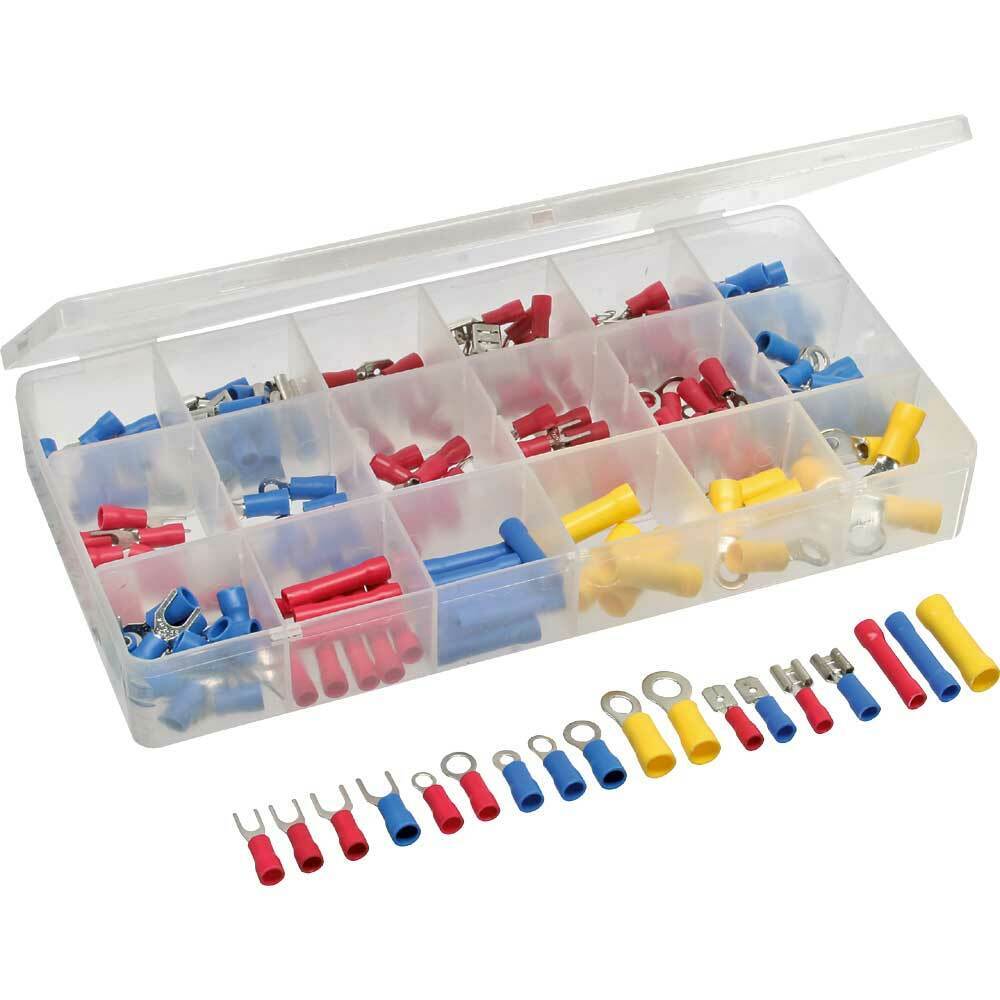 INL InLine® Terminali e capicorda in comodo box contenitore, assortimento 200pz