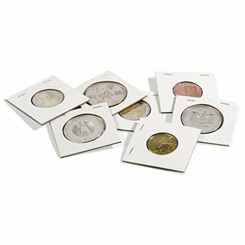Leuchtturm 310100 coin Holders for stapling, for coins up to 35 mm Ø, (M5K)