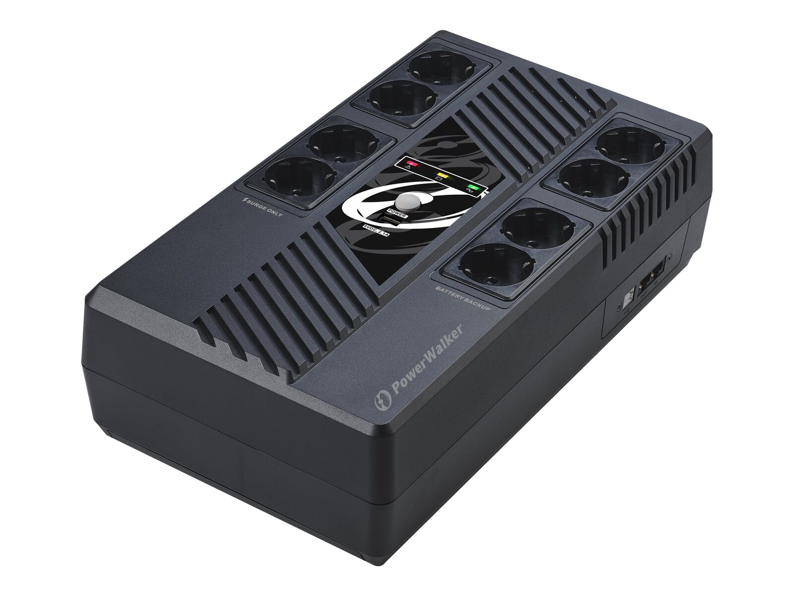 PowerWalker VI 1000 MS UPS AC 230 V 600 Watt 1000 VA 9 Ah USB output 10121162