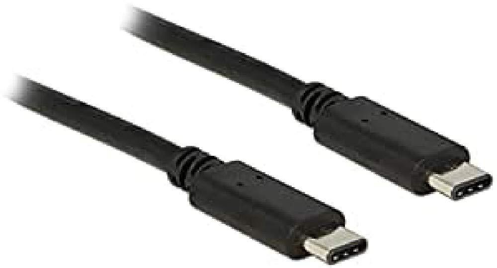 DeLOCK Cable USB 2.0 Type C Plug > USB Type C Connector 1 m Black