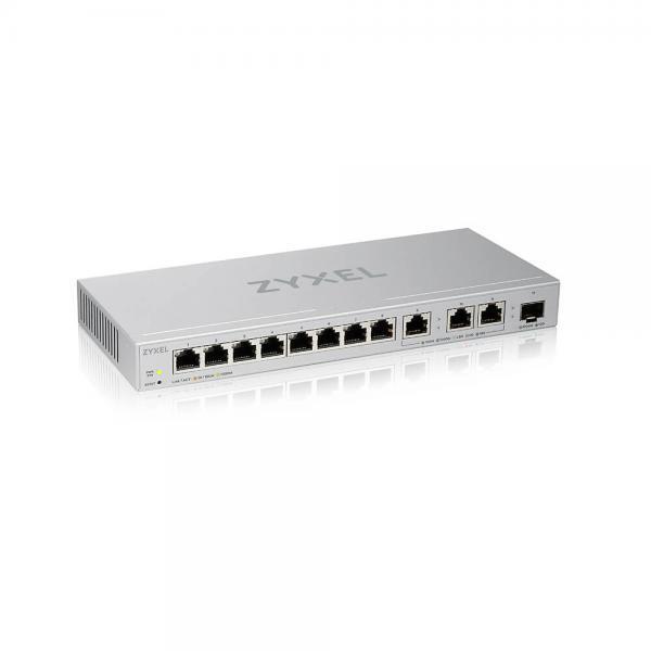 Switch SMART MANAGED, 8 porte Gigabit, 3 porte 10MGbE, 1 porte SFP+ 10GbE, - Eas