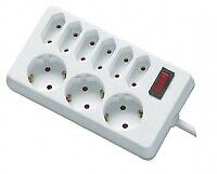 REV Ritter REV socket line 9-fold 1,4m 1.4 m 250 V White 190 x 40 x 98 00250101