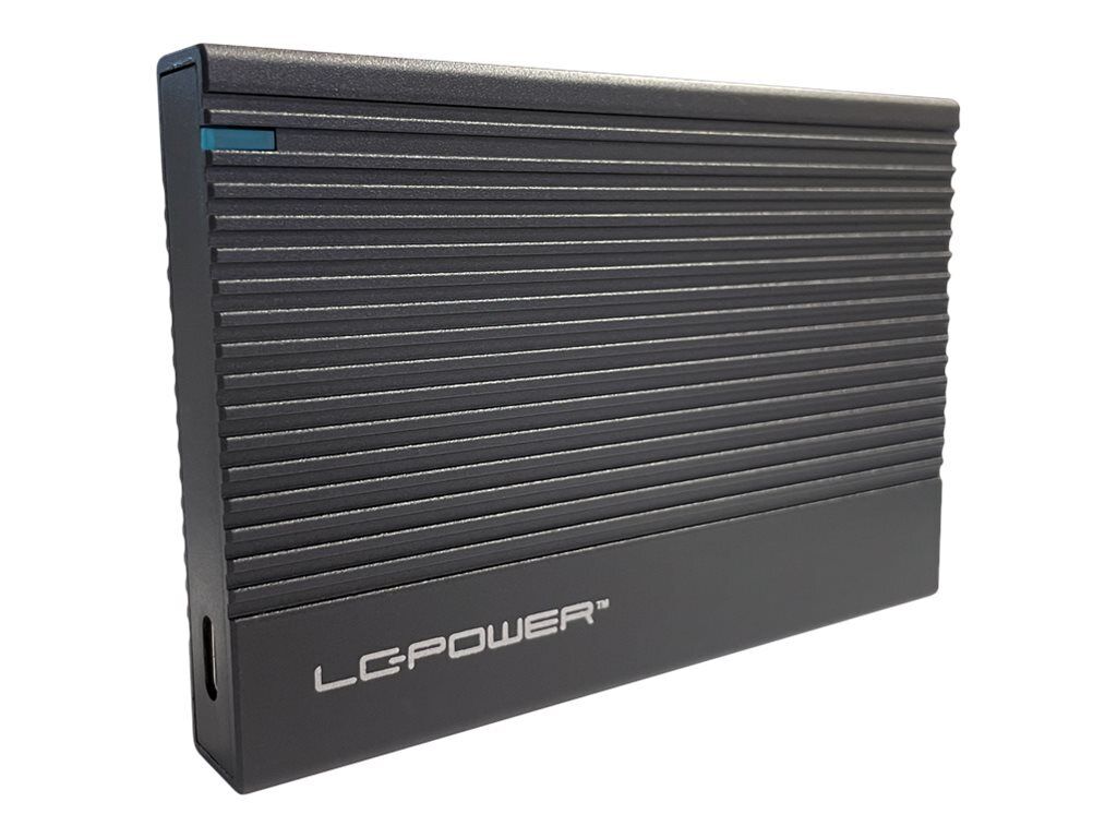 LC Power LC-25U3-C Storage enclosure 2.5" SATA 6Gb/s USB 3.2 (Gen 2x1) LC-25U3-C