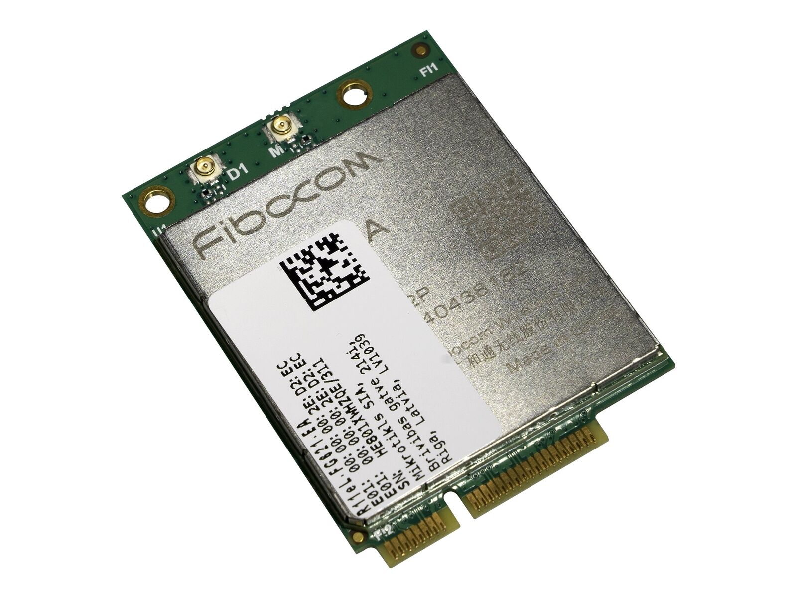 MikroTik R11eL-FG621-EA Wireless cellular modem 4G LTE PCIe R11EL-FG621-EA