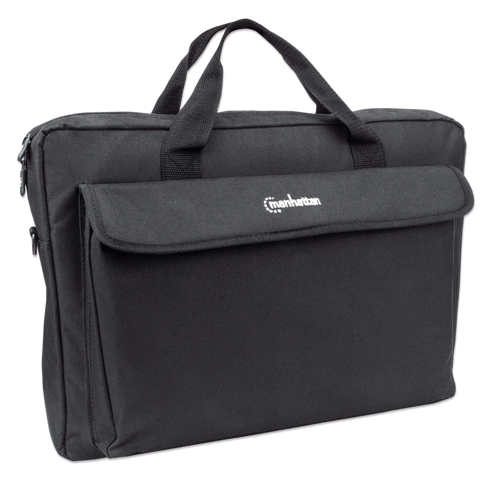 Manhattan London Laptop Bag 17.3", Top Loader, Accessories Pocket, Shoulder Stra