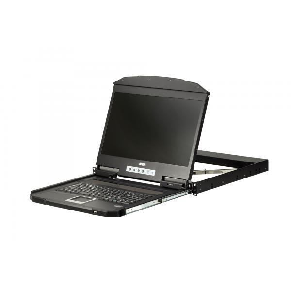 ATEN Console LCD widescreen a binario singolo e profondità ultra ridotta (USB, H