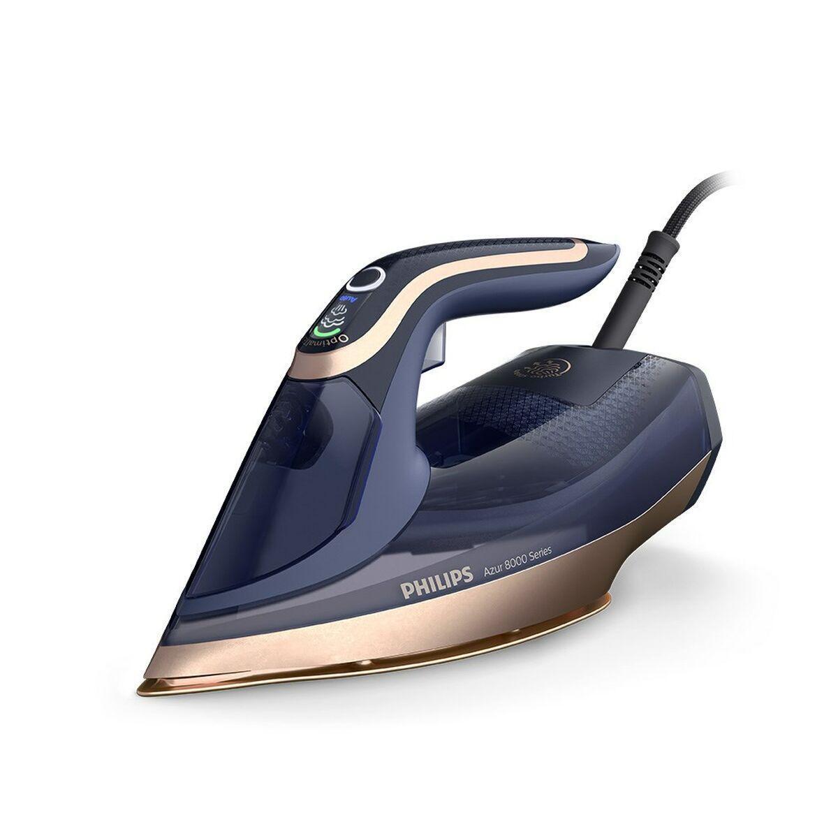 Philips Azur 8000 Series DST8050 Dampstrygejern 3000W BlÃ¥