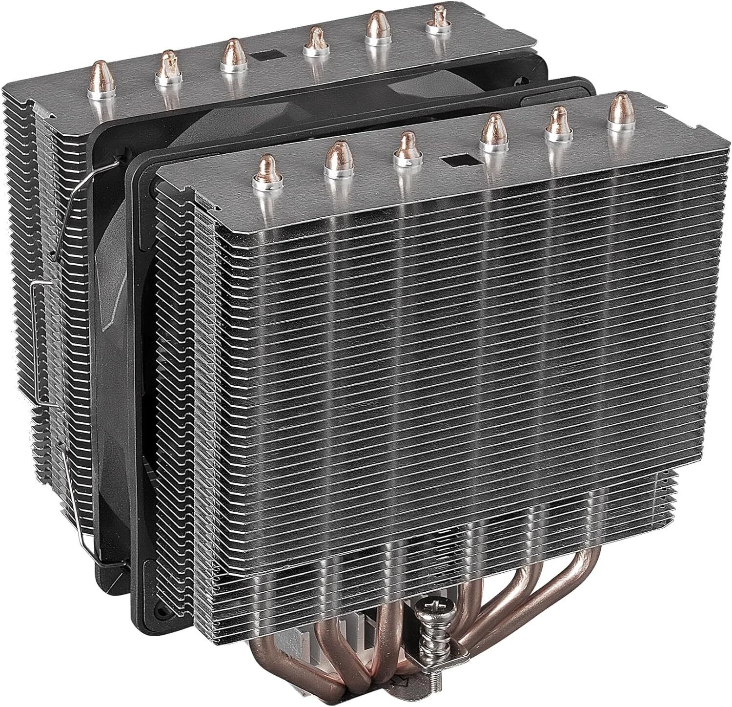 Mars Gaming MCPU2T, Dissipatore CPU, 4 Heatpipes HCT, TDP 160W, Ventola Ultrasil