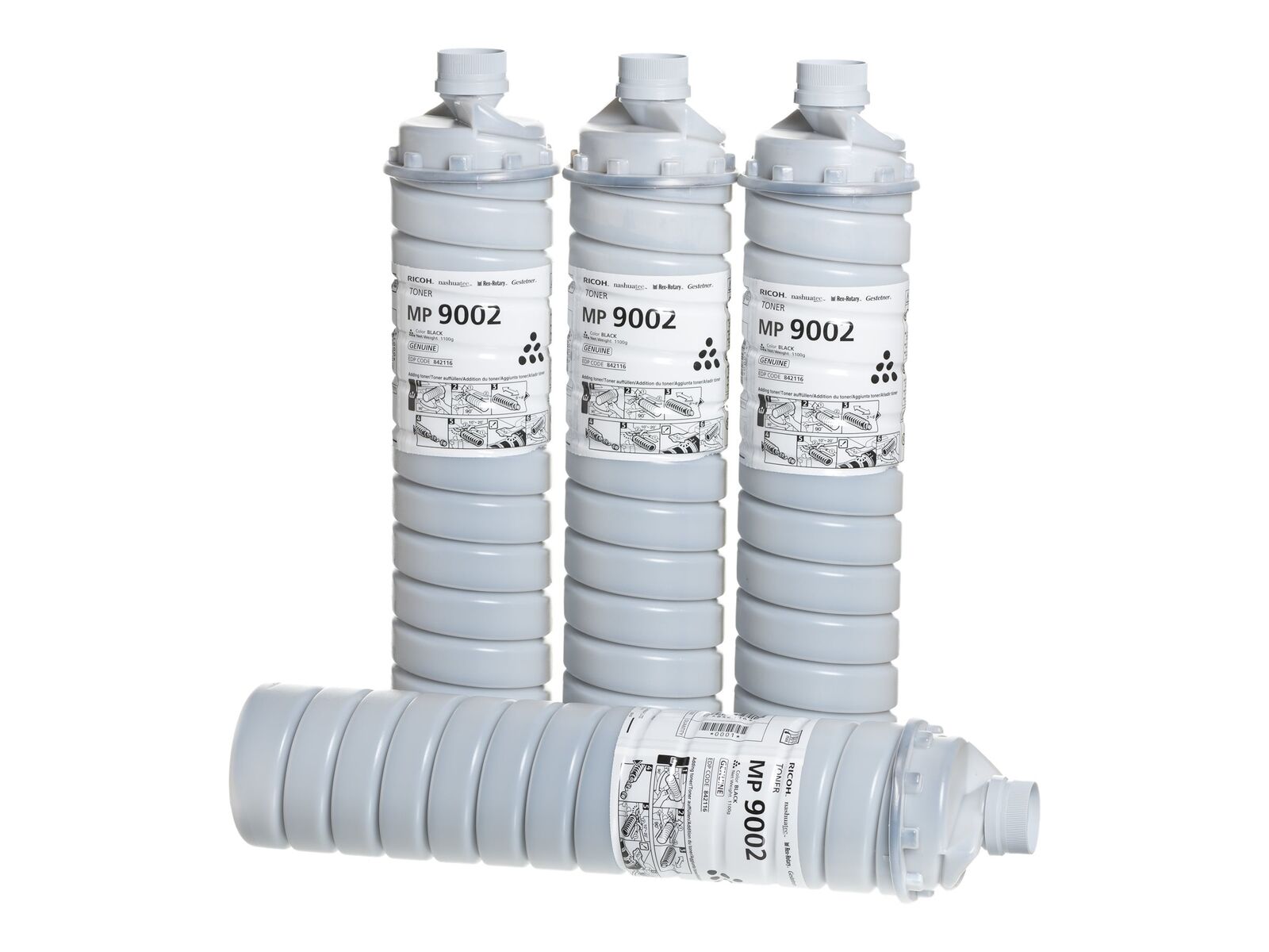Ricoh Type 6210D Black original toner cartridge for Gestetner MP 9002; 842346