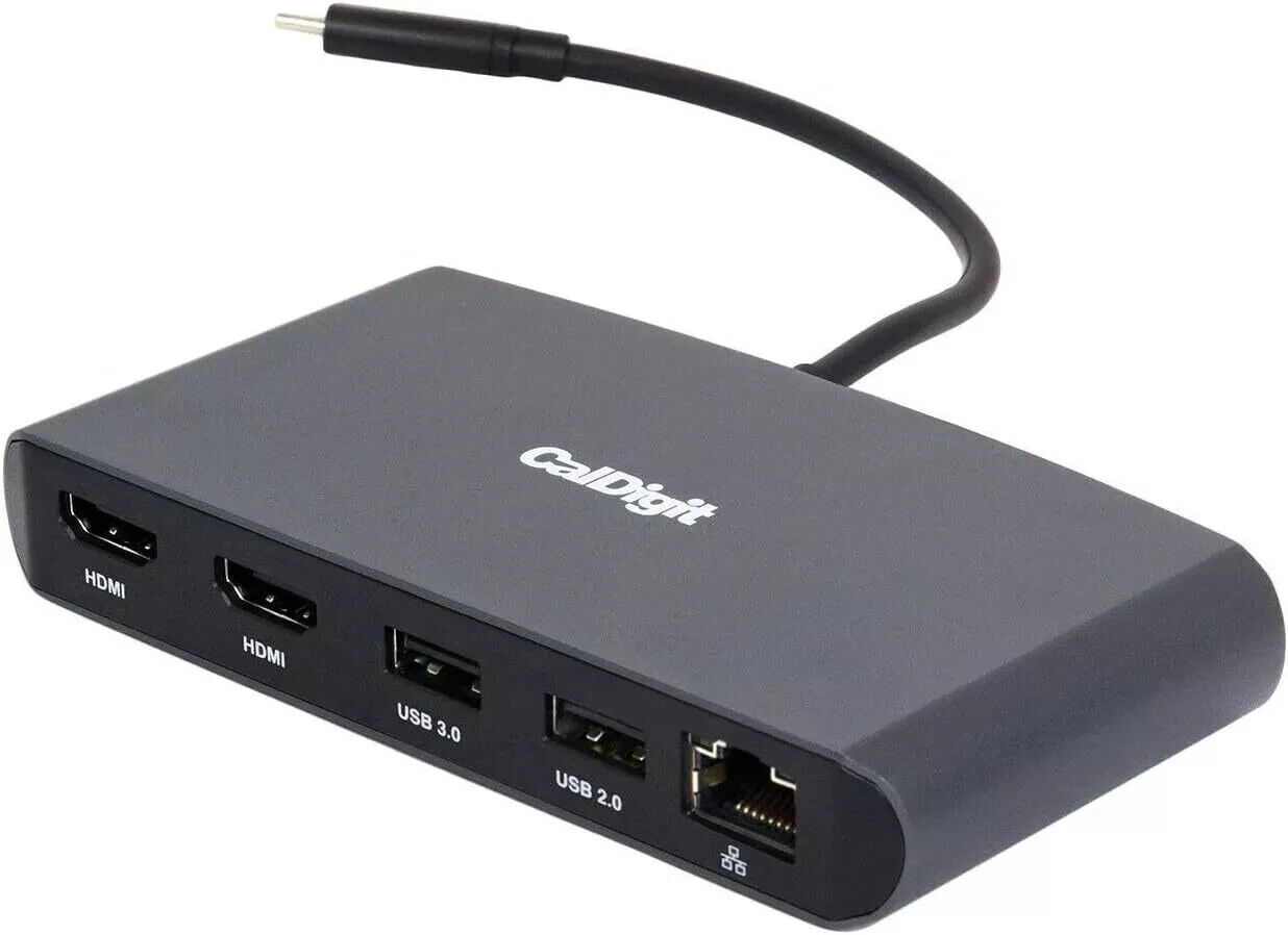 CALDIGIT MINI DOCK THUNDERBOLT 3 HDMI PORTATILE ALIMENTATO TRAMITE BUS DOPPIO 4K