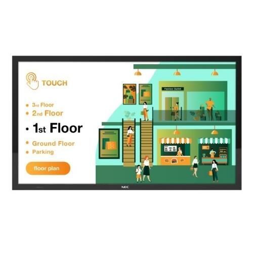 MONITOR NEC LFD 43" MultiSync M431 PCAP, UHD, 500cd/m2, E-LED backlight, SDM Slo