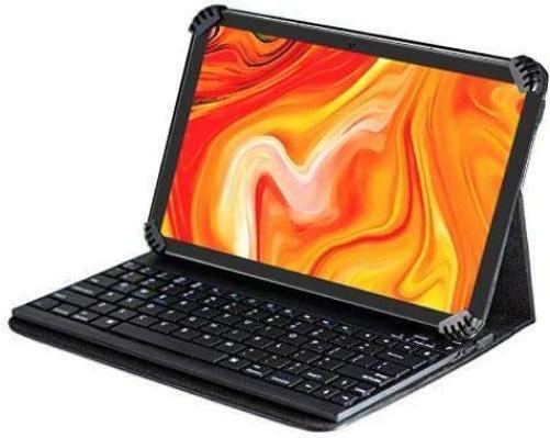 Navitech Folio Case With Bluetooth Keyboard For DOOGEE U10 Pro 10 Inch Tablet